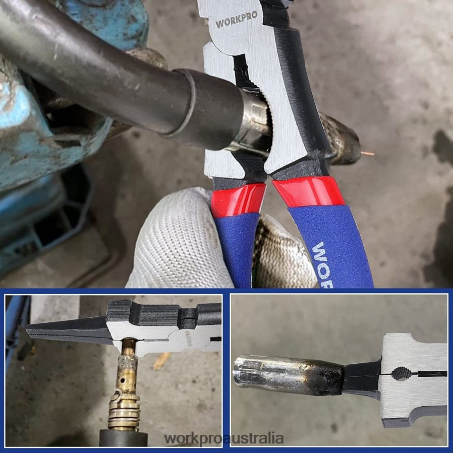 WORKPRO Welding Pliers Multi-Functional CR-V Steel Welding Pliers D4R0VT74 Tool New