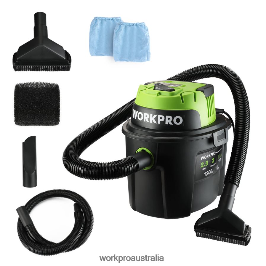 WORKPRO Wet/Dry Vacuum 25 Gallon 3 Peak Horsepower Portable Shop Vacuum Cleaner for Home D4R0VT216 Tool Useful