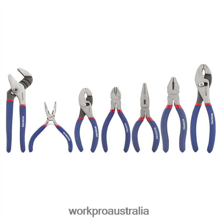 WORKPRO 7 Pcs Multifunction Pliers Set for DIY & Home Use D4R0VT63 Tool New