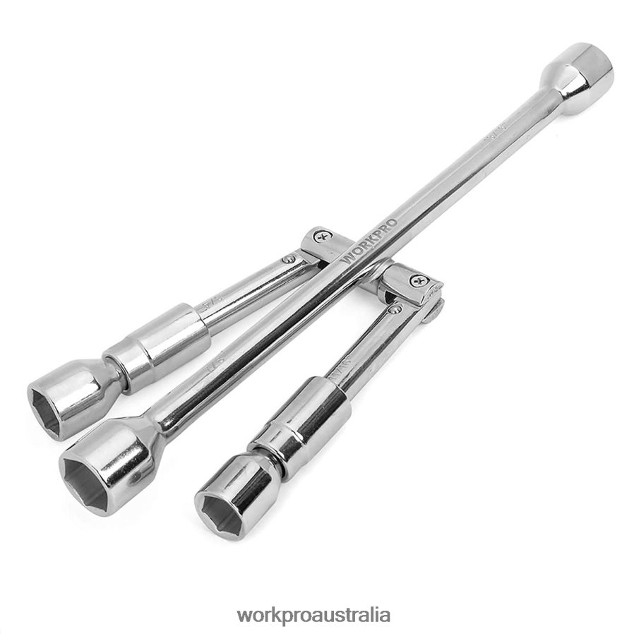 WORKPRO 14-Inch Universal Folding Lug 4-Way Cross Wrench D4R0VT90 Tool Helpful