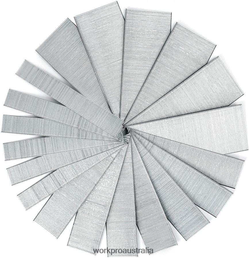 WORKPRO 6000 Count Universal 18 Gauge Brad Nails for Pneumatic Electric Brad Nailer D4R0VT207 Tool Helpful