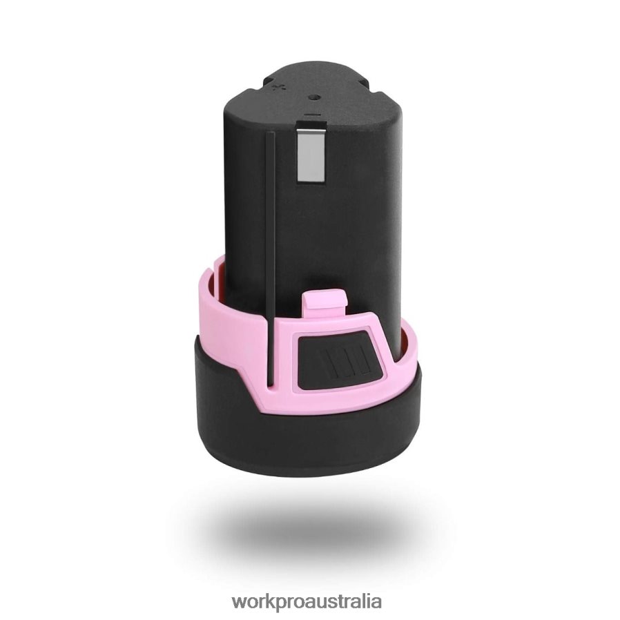 WORKPRO 12V Lithium-ion Replacement Battery for 12V Cordless Drill Driver D4R0VT223 Tool Pink
