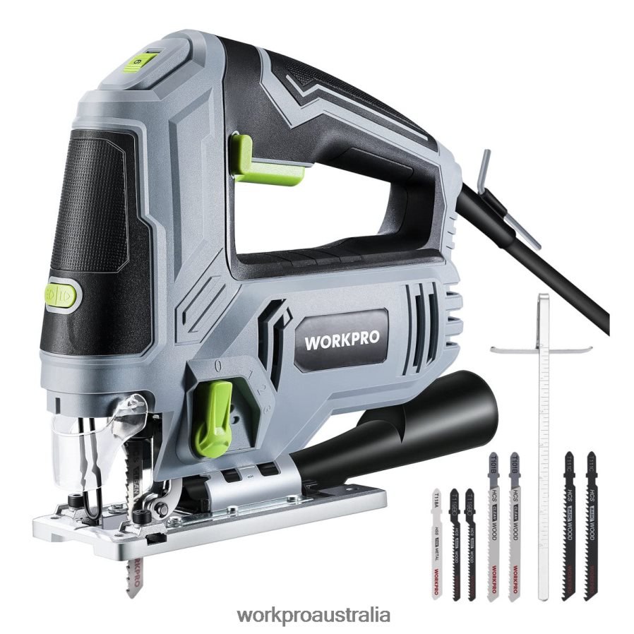 WORKPRO Jigsaw, 6.5AMP 850W Corded Electric Jig Saw Tool Kit D4R0VT241 Tool Morden
